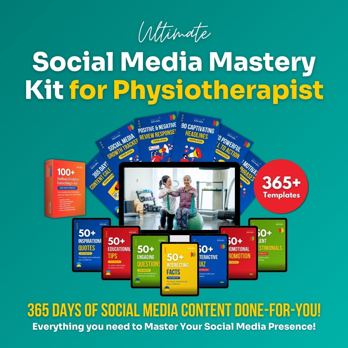 Ultimate Social Media Kit for Physiotherapist