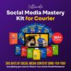 Ultimate Social Media Kit for Courier