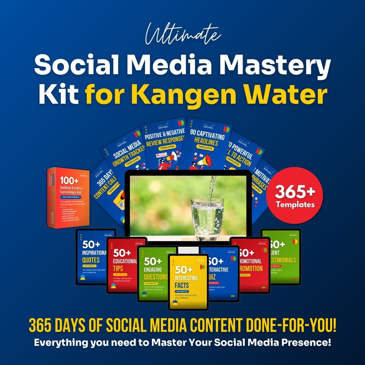 Ultimate Social Media Kit for Kangen Water